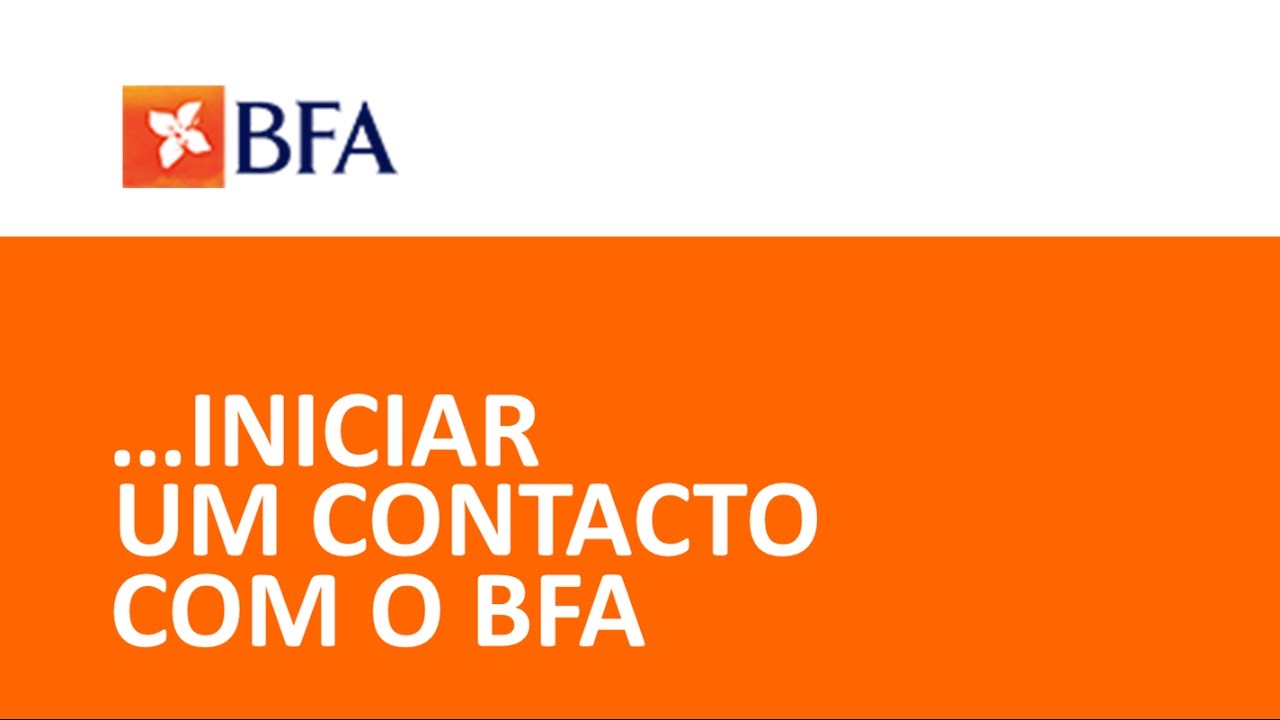 BFA Net – Contactar o BFA
