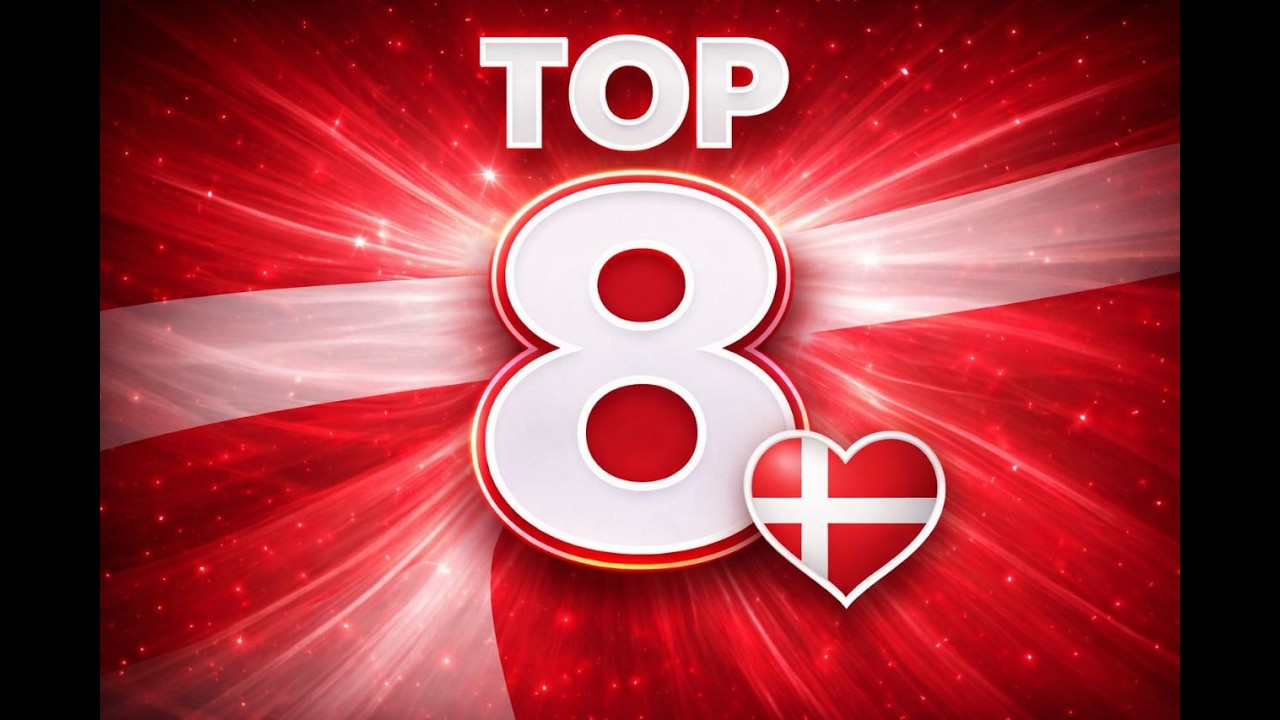 🇩🇰My TOP 8 Best Songs Denmark🇩🇰(Eurovision 2026)