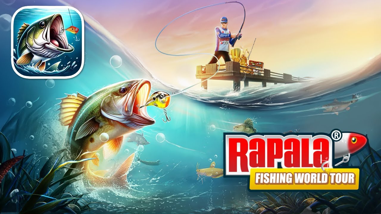 Rapala Fishing Simulation Game - iOS / Android Gameplay