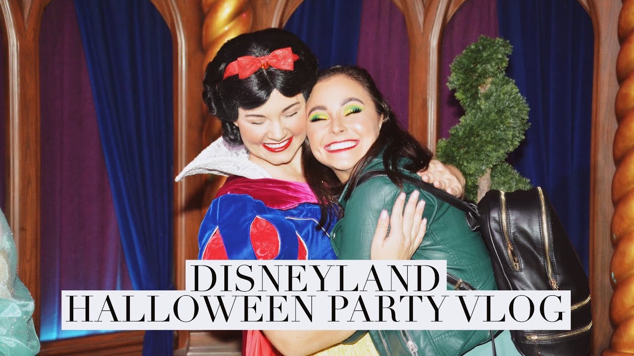 Disneyland Halloween Party vlog
