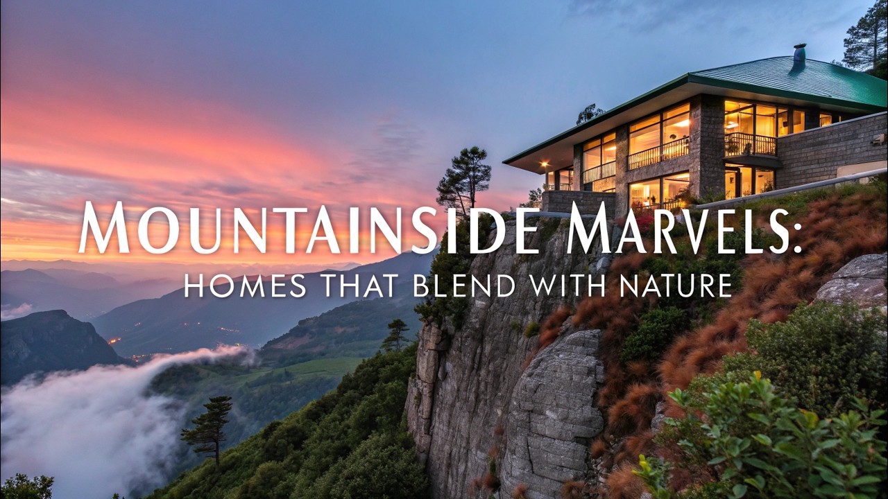 Mountainside Homes Tour: Innovative Designs Blending with Nature!