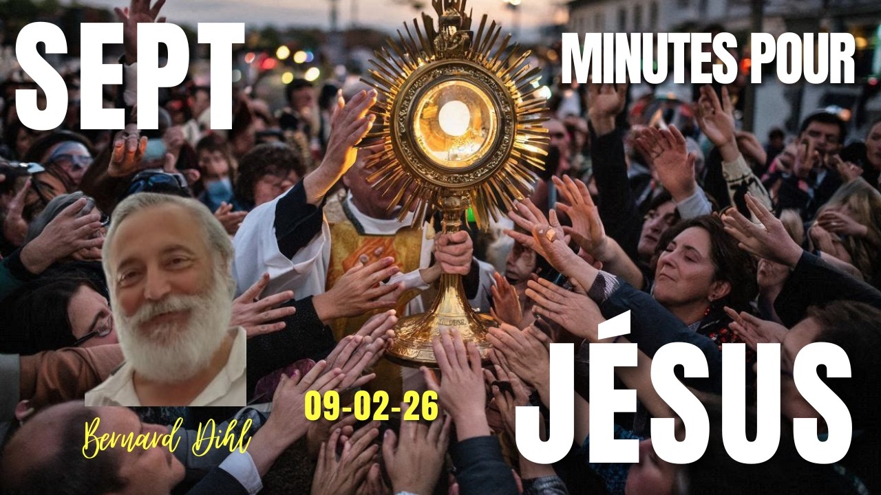 7 MINUTES POUR JESUS 09 02, « Tous ceux qui touchèrent la frange de son manteau étaient sauvés »