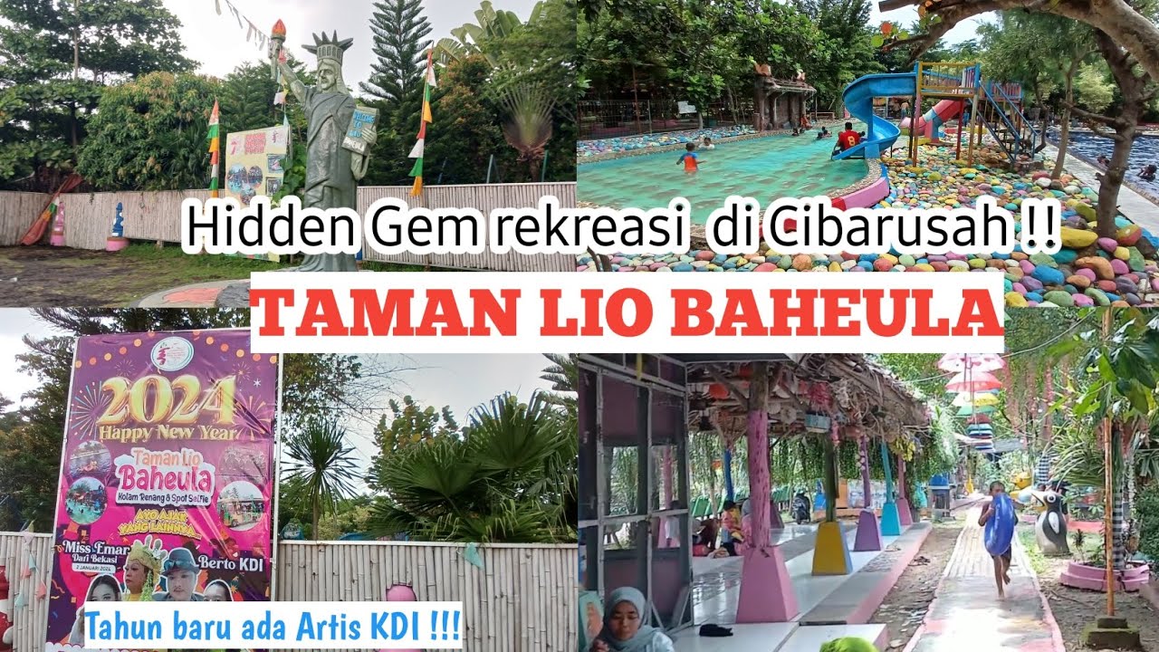 TAMAN LIO BAHEULA HIDDEN GEM REKREASI DI CIBARUSAH CIKARANG @Mbelgedes OTW