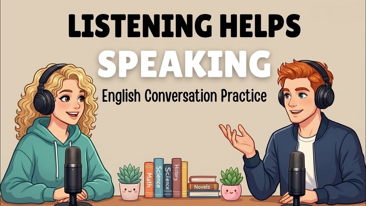 English Podcast for Learning Conversation | Listening Helps Speaking |Speak English Fluently Podcast