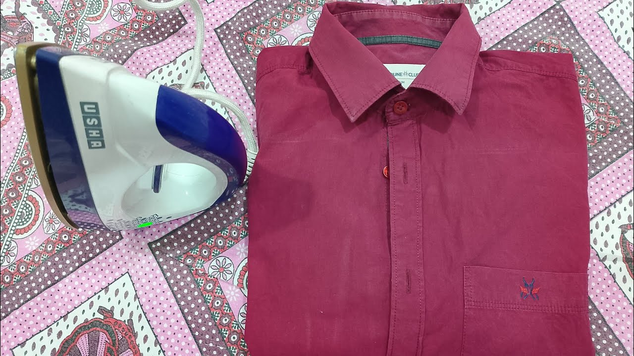 How to Iron a Shirt || Easy way Step by Step Process...