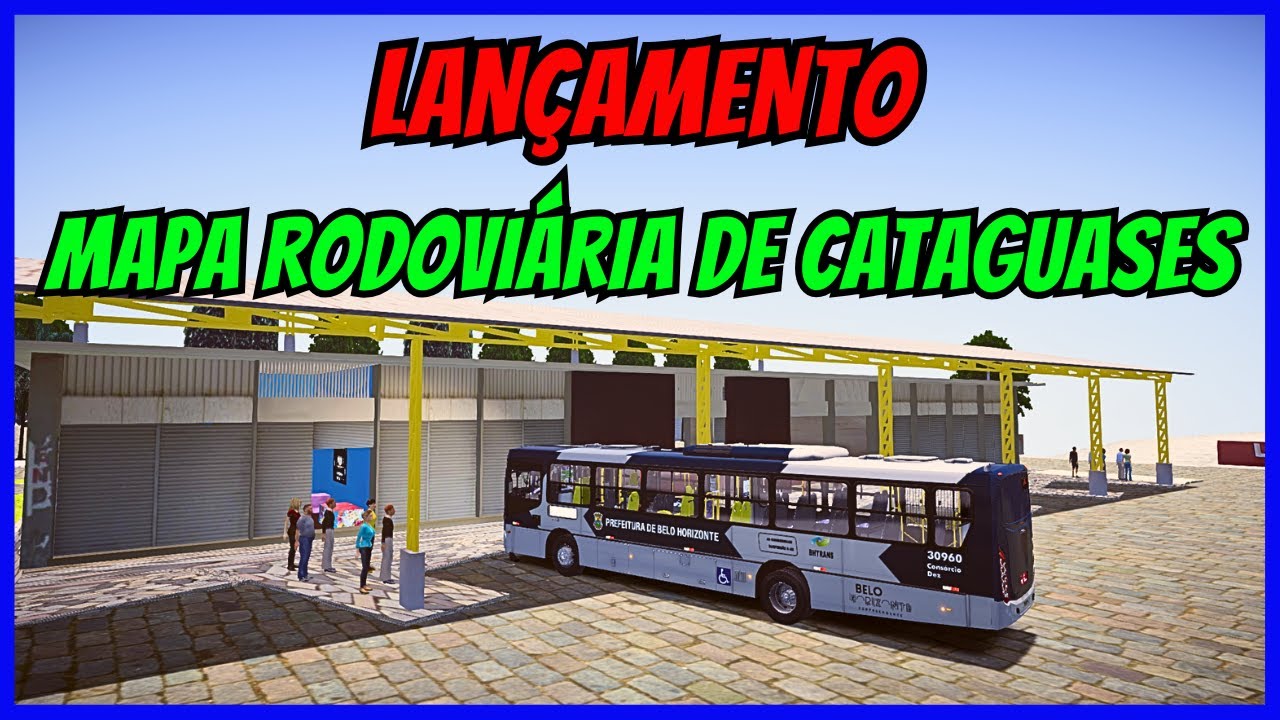 🔴Gameplay Novo Mod Mapa Rodoviária de Cataguases | Proton Bus Simulator | Mods | PBSU | PBS