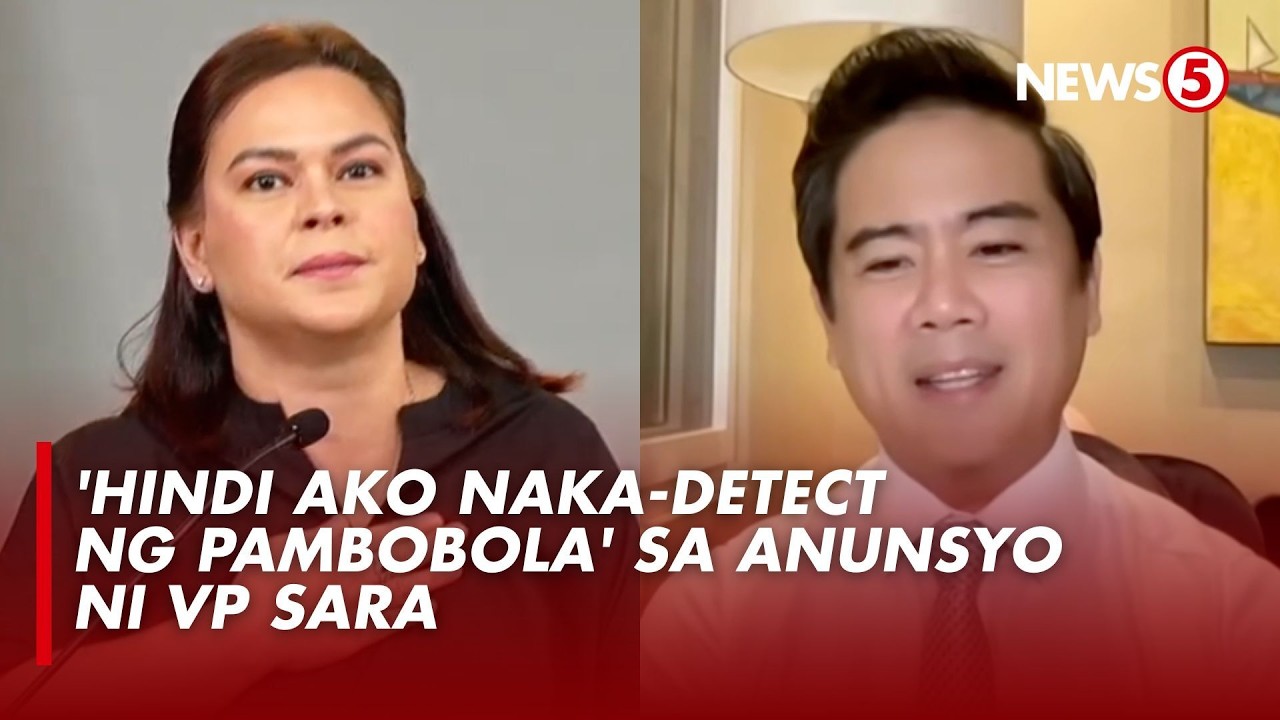 Atty. Jimmy Bondoc sa presidential bid ni VP Sara: ‘It is a calling’