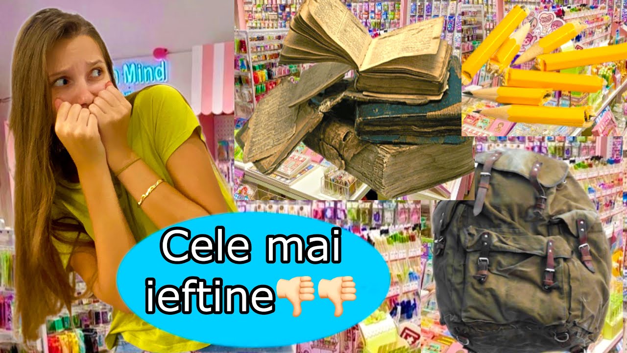 Back to School / Cumpara cele mai Ieftine Rechizite Scolare