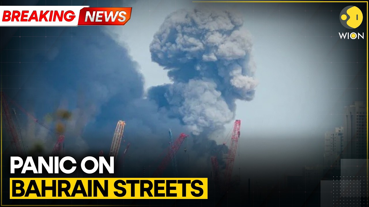 US Strikes Iran: Chaos On Streets Of Bahrain As Residents Rush For Cover | WION