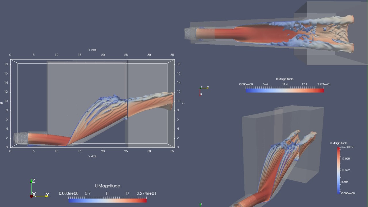 2017-06 - Reservoir Scour Pipe Discharge (Penstock 60% open)