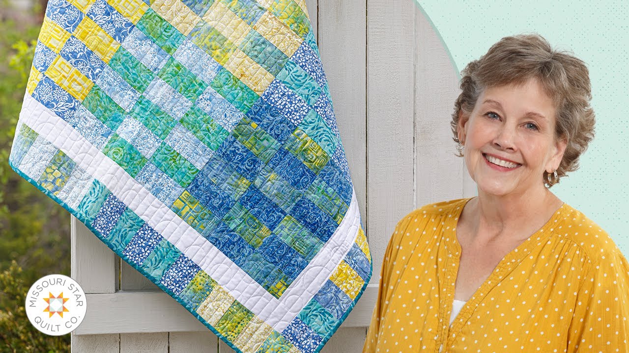 Make a Split Bars Quilt with Jenny Doan of Missouri Star Quilt Co (Video Tutorial)
