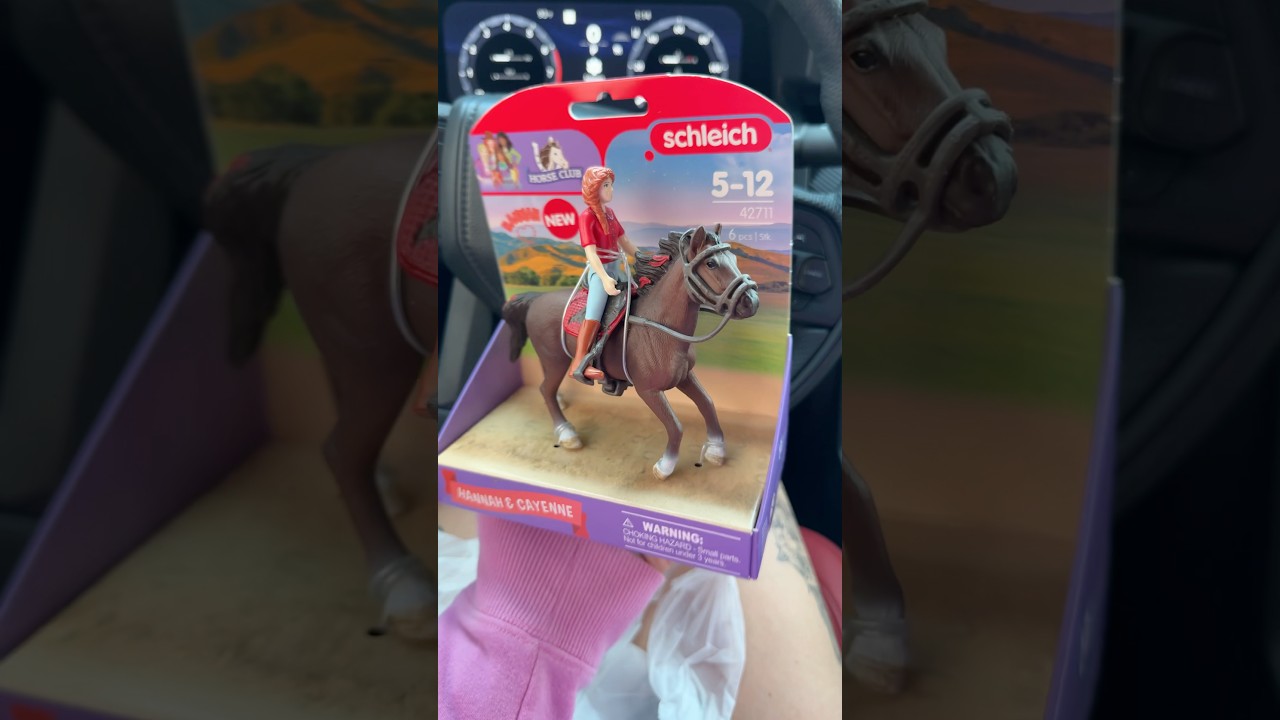Schleich hunt at TSC with me! 🐴 #horse #equestrian #shopping
