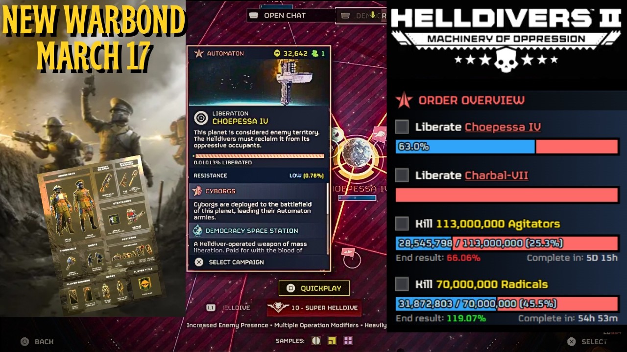 🔴LIVE - HELLDIVERS 2⚡DESTROYING MEGAFACTORY UTOPIA VAREN⚡ROAD TO 1,000 SUBS