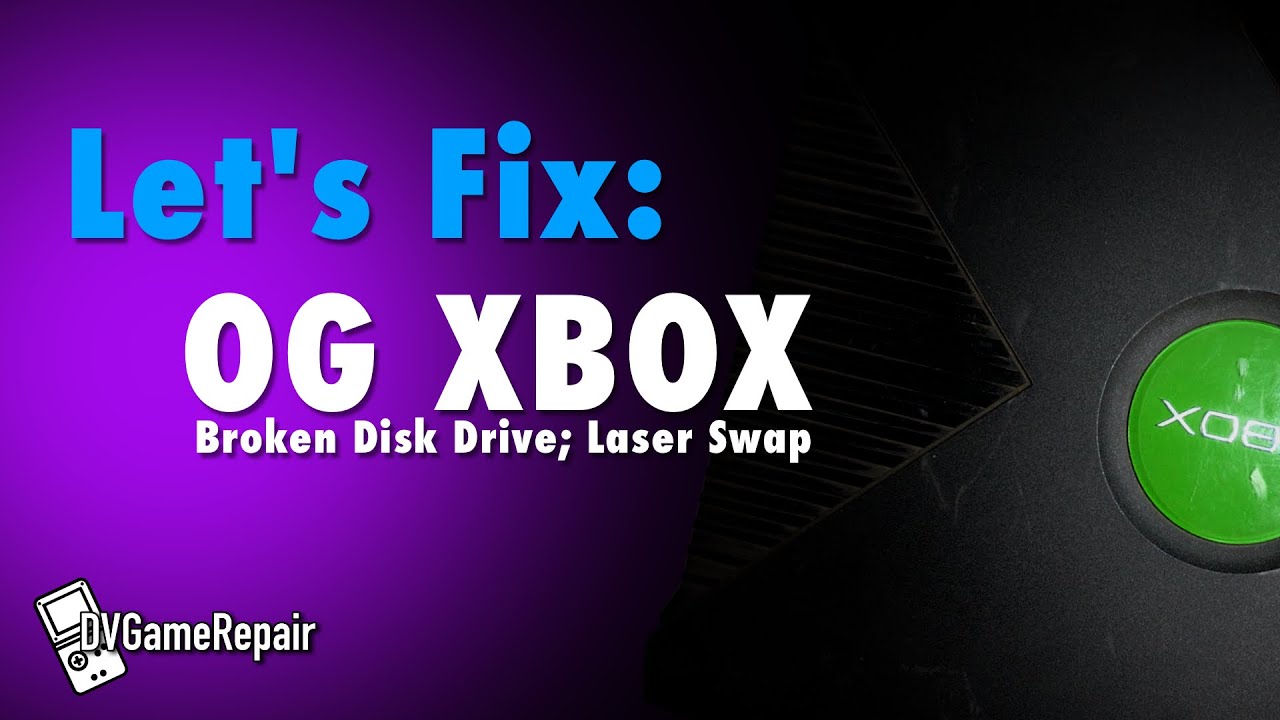 Fix It Friday: Original XBOX Busted Console