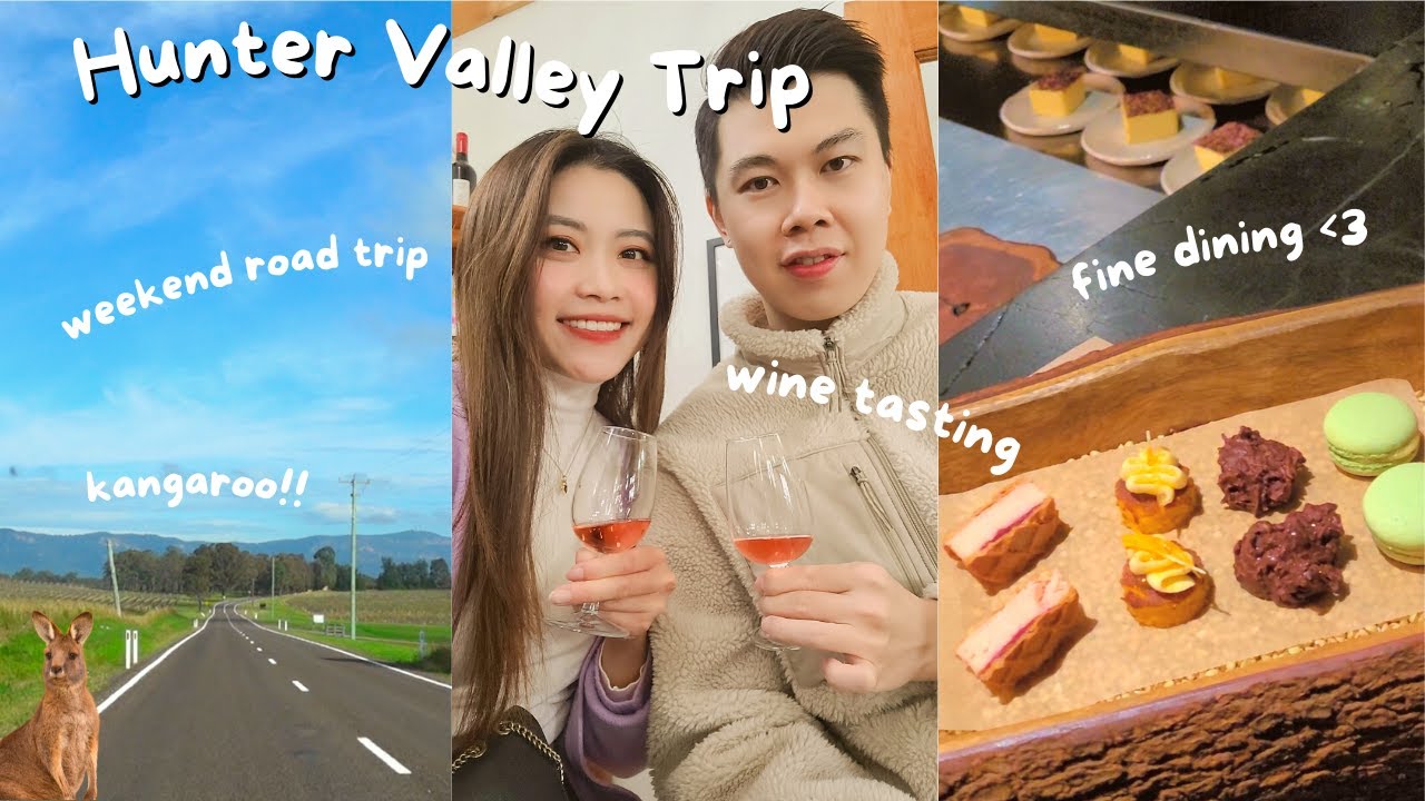 Our Hunter Valley Trip | wine tasting, fine dining, kangaroos, mini fireplace in our hotel