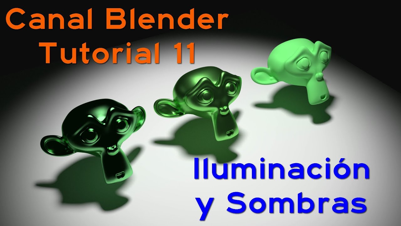 Curso Blender - 11 – La Iluminación y Las Sombras