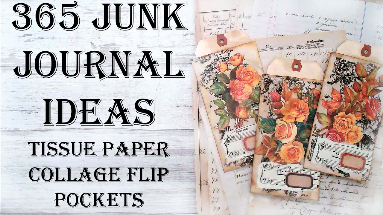 УДИВИТЕЛЬНЫЙ DIY-коллаж из папиросной бумаги, конверт с откидными карманами, журнал-однодневка, у...