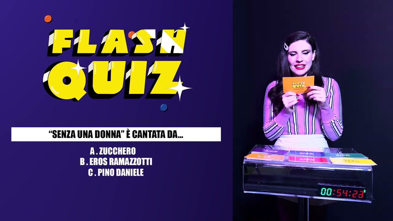 Quiz di Musica pop italiana con Ditonellapiaga | Flash Quiz ⚡️