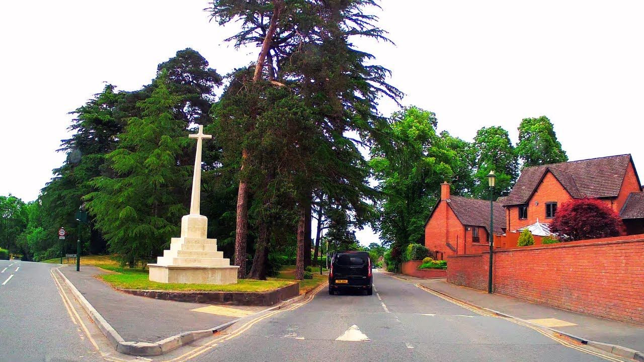 Early summer afternoon drive through Warwickshire