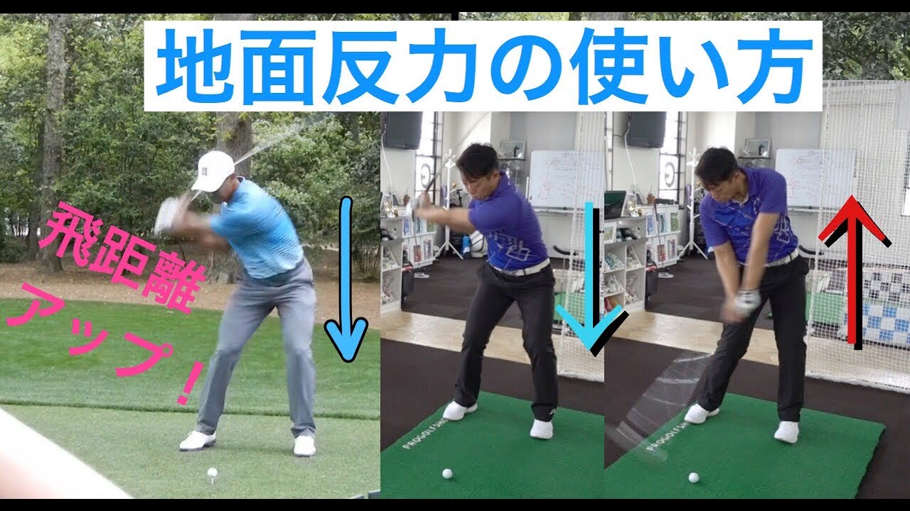 地面反力の使い方と使う場所