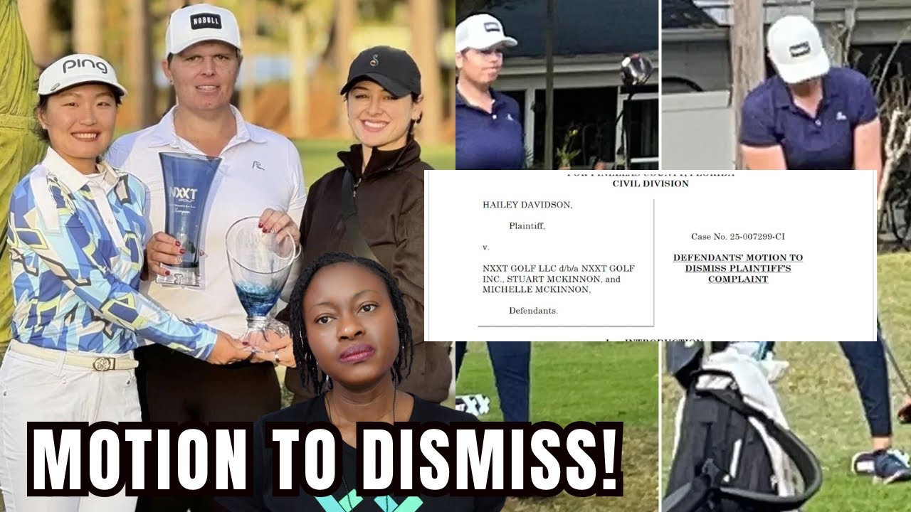 Trans Golfer Challenges Ban! NXXT Fights Back to Have Motion DISMISSED