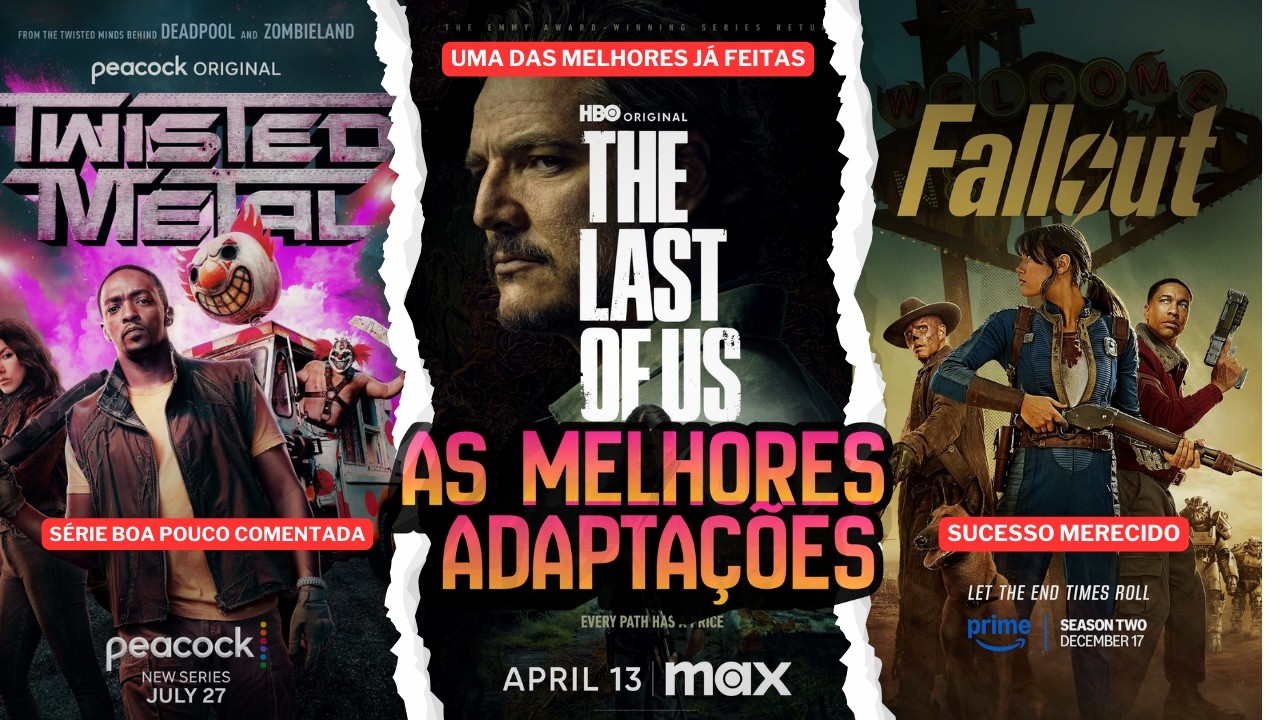 🎮🎬 AS MELHORES ADAPTAÇÕES DE JOGOS!