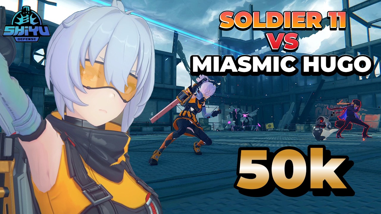 FIRE VS ICE | Soldier 11 vs Miasmic Hugo (50k) | 56s Shiyu Defense 5-3 | Zenless Zone Zero 2.5