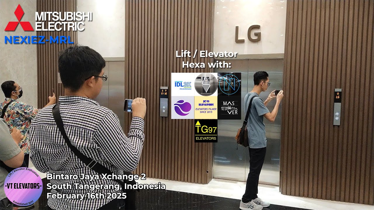Lift / Elevator Filming Hexa - Bintaro Jaya Xchange 2, South Tangerang