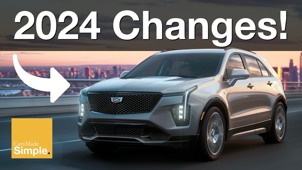 2024 Cadillac XT4 Full Change List | More Standard Equipment