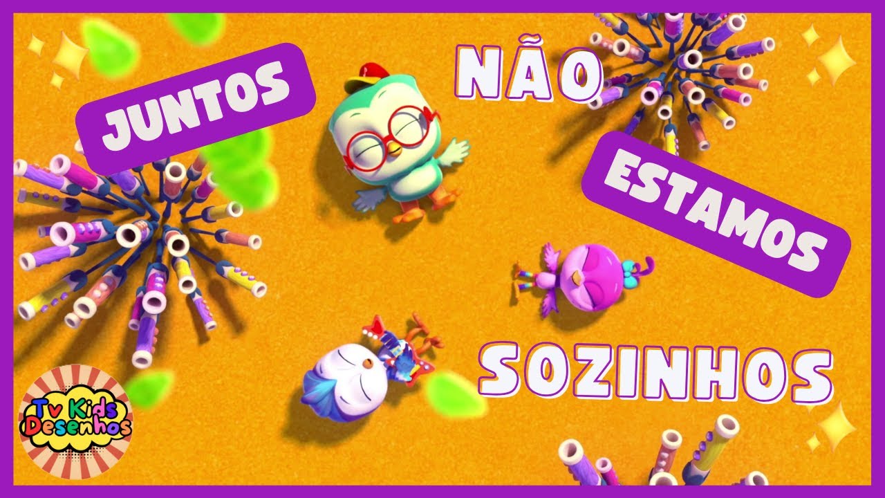 Tv Kids Desenhos  - Dó Re Mi - 👨‍👨‍👧‍👦🐦❤️Juntos não Estamos Sozinhos❤️🐦👨‍👨‍👧‍👦