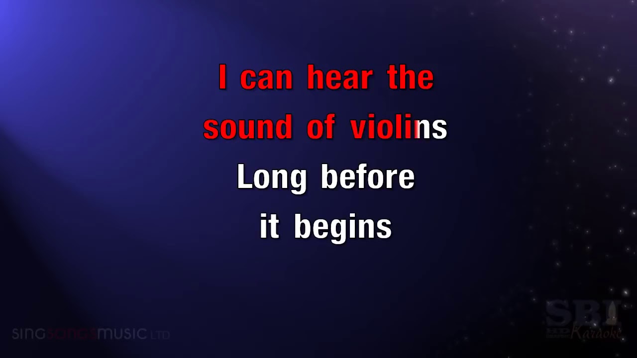 Sway   Karaoke HD In the style of Pussycat Dolls