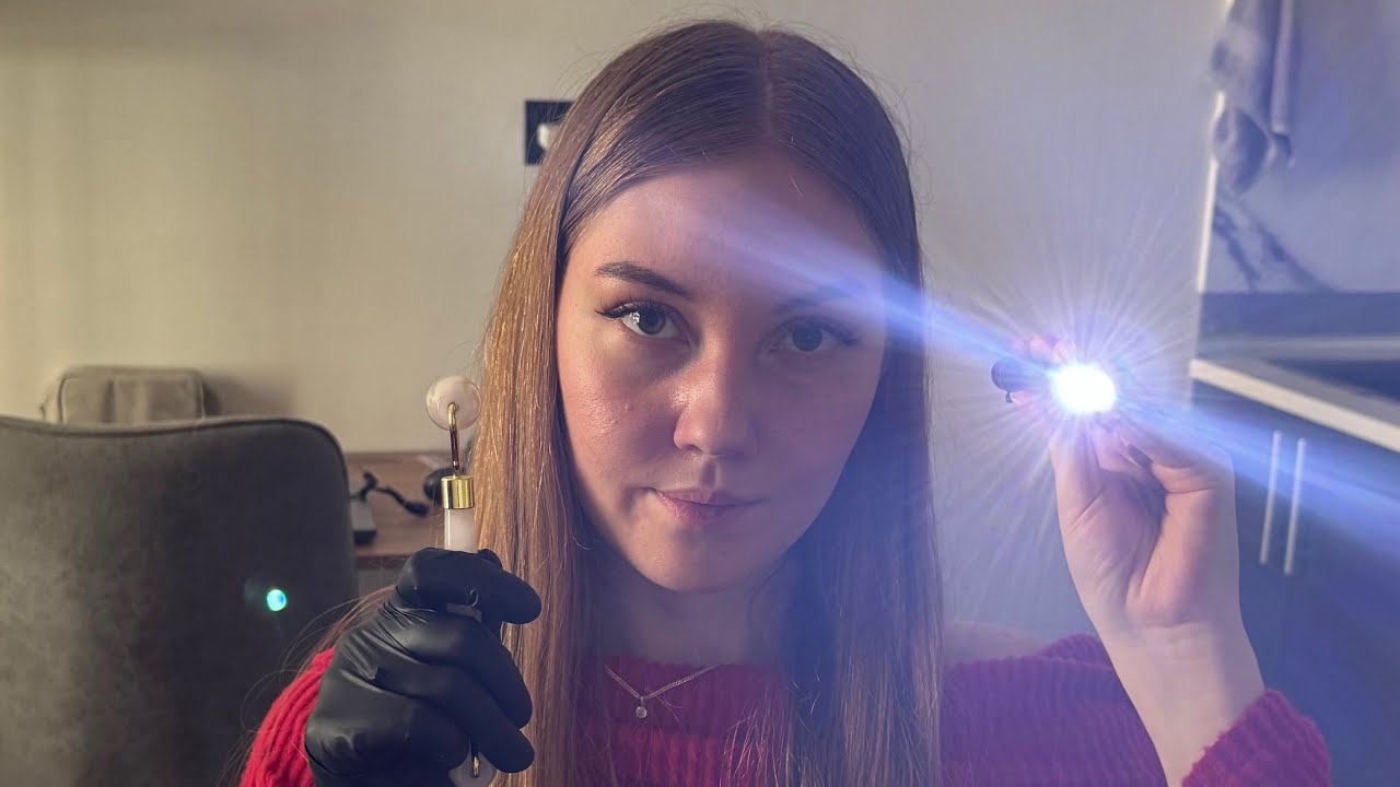 Медицинский осмотр ASMR | Осмотр врача с мягкой речью