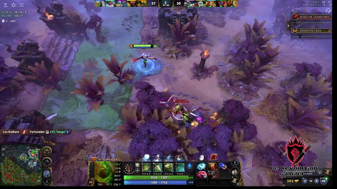 jugando dota 2 heraldo