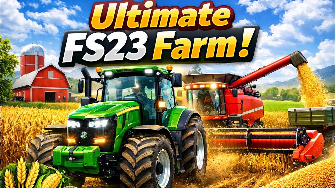 FARMING SIMULATOR GAME/FOR ANDROID GAME/BEST TRACTOR GAME/SIM2025 🚜/ONE DAY LIFE FIELD REAL LIFE#gta