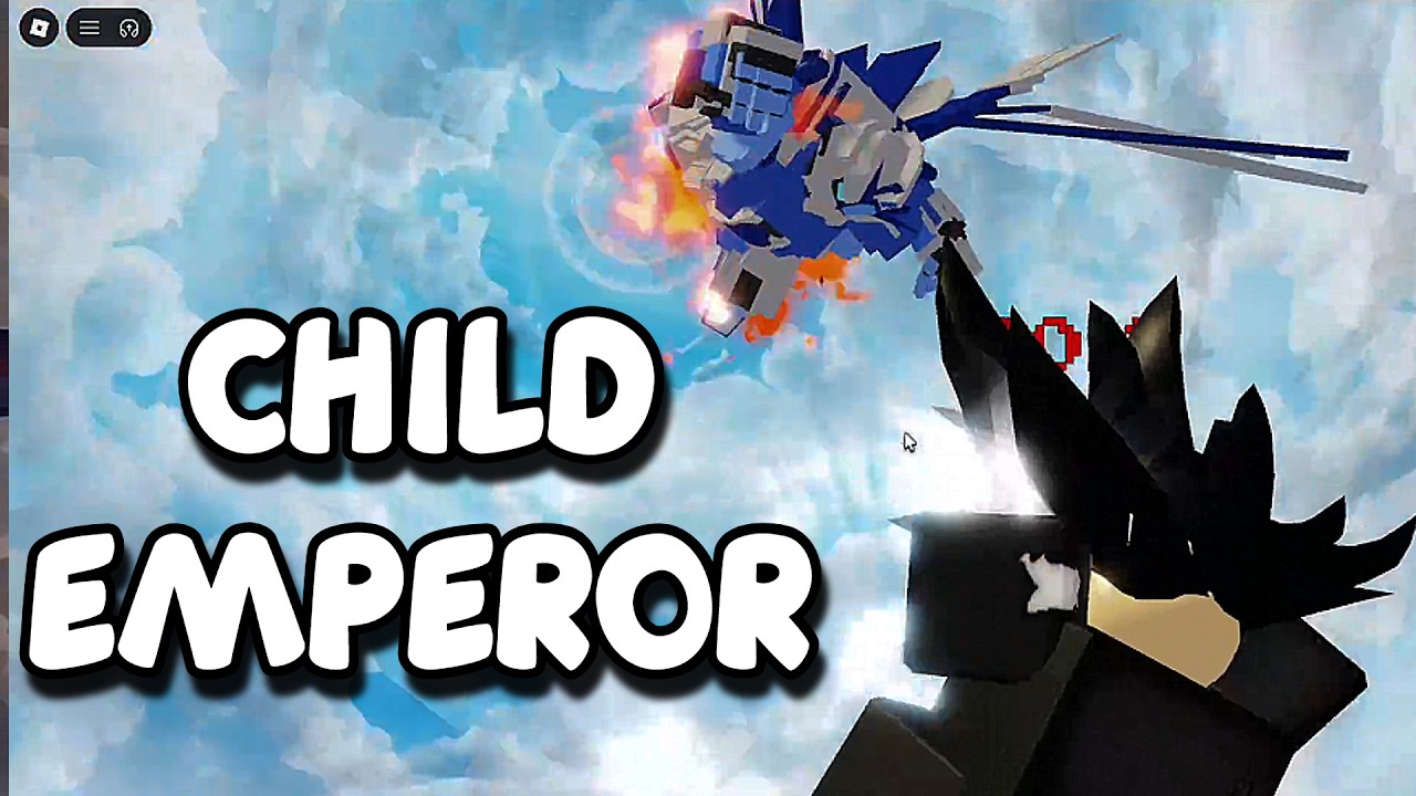 CHILD EMPEROR NEW MOVESET SHOWCASE IN THE STRONGEST BATTLEGROUNDS UPDATE