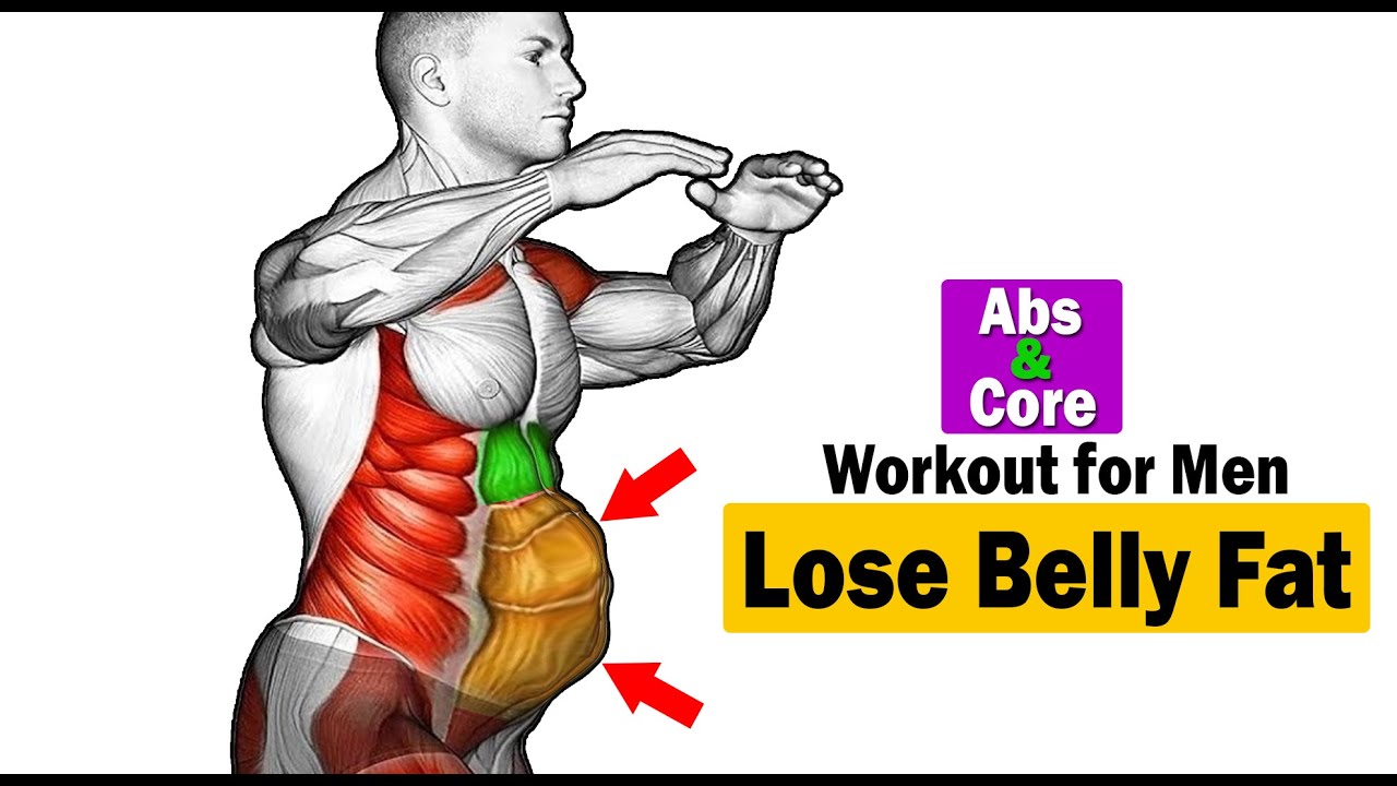 20 Min Abs Workout for Men ➜ Lose Belly Fat Fast (No Equipment) At Home🏠
