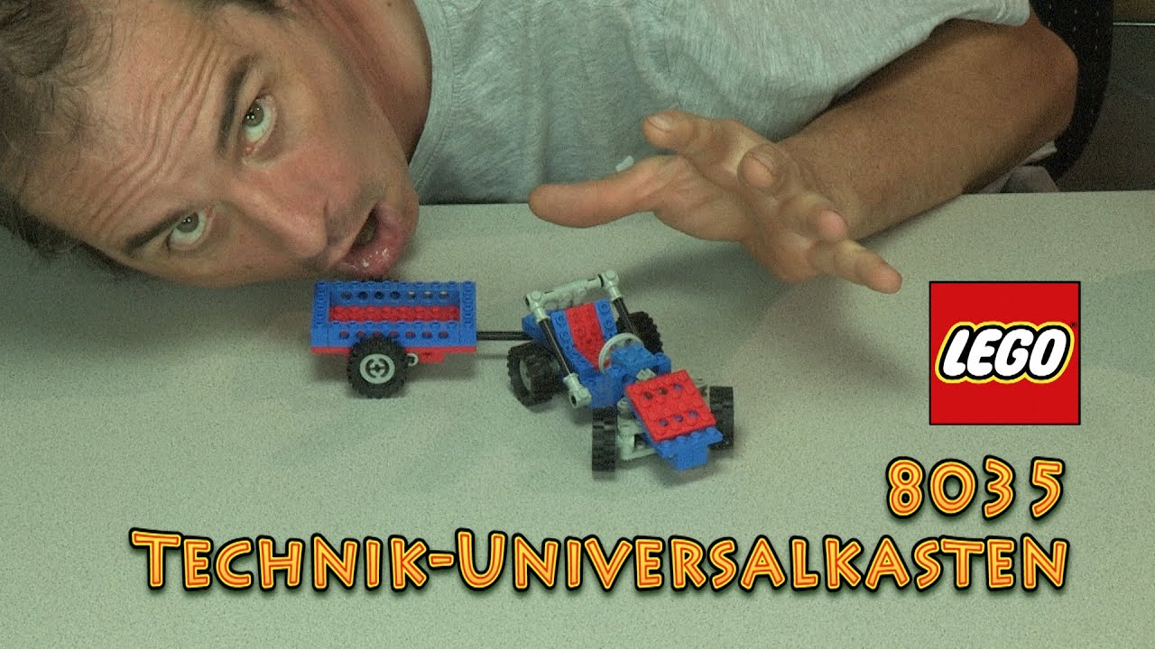 LEGO&reg; 8035-1 Review: Technik-Universalkasten (das BESTE LEGO&reg; Set) vom Jahr 1986 - LY-00261