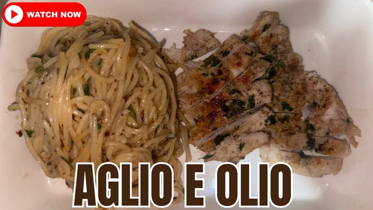 🍝 Aglio e Olio Pasta – Simple, Garlicky Italian Perfection #GarlicPasta #SimpleAndDelicious