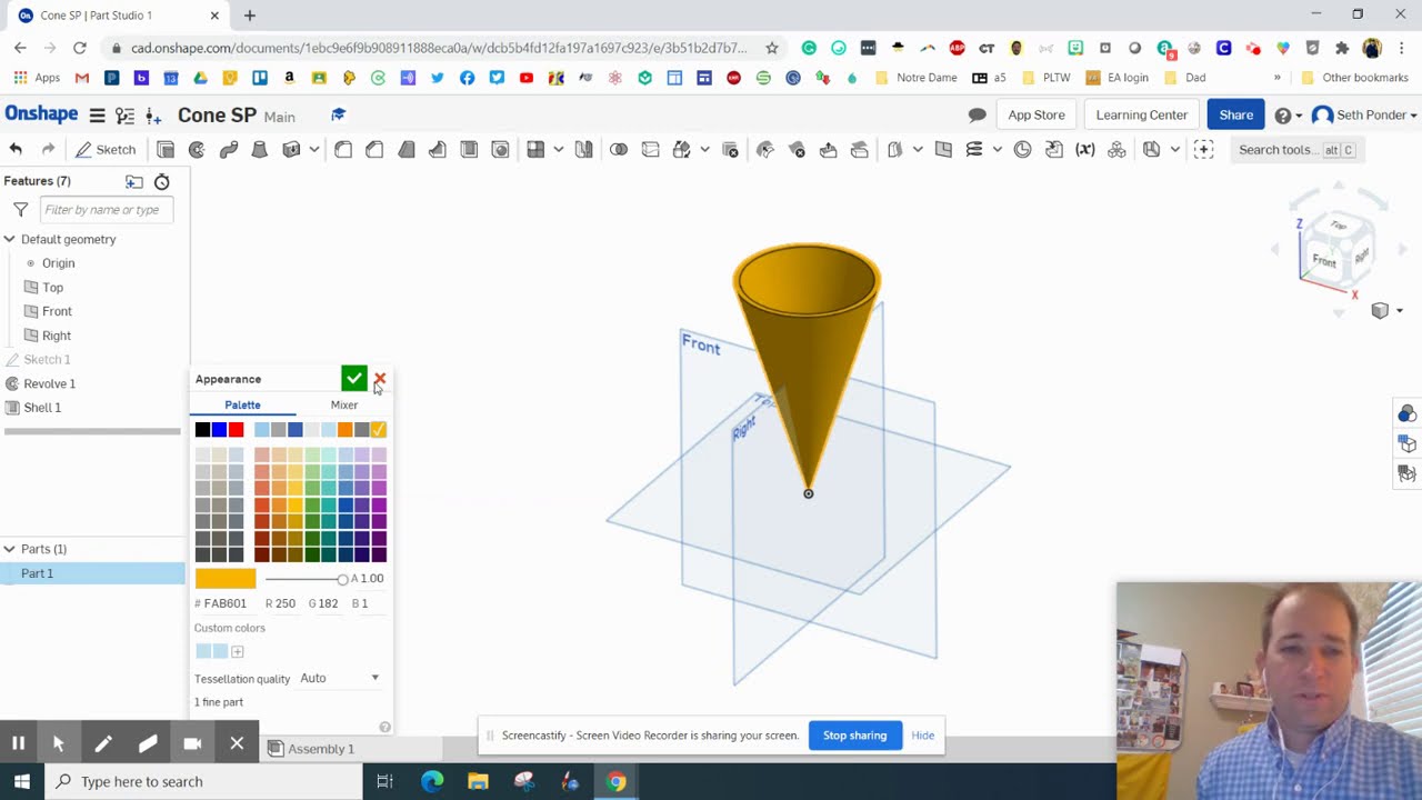 Make a Cone with OnShape