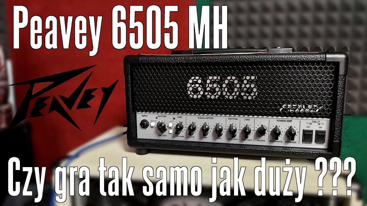 Peavey 6505 MH - czy gra tak samo jak duża wersja? - FILMIKI O GITARACH