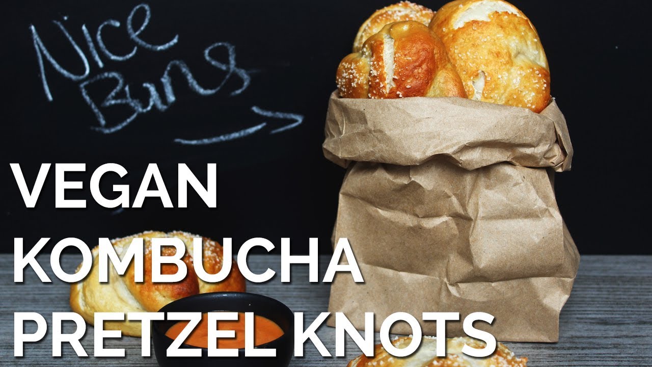 Vegan Kombucha Pretzel Knots | Two Market Girls