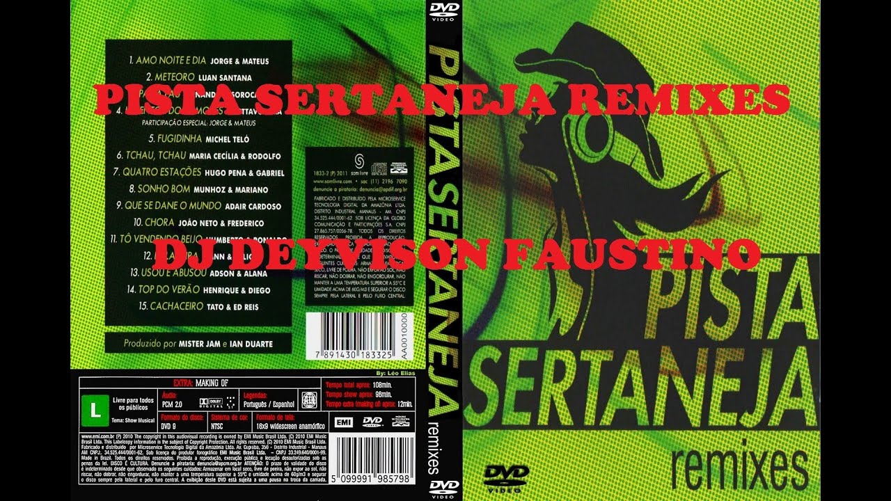 Pista Sertaneja Remixes Vol 1