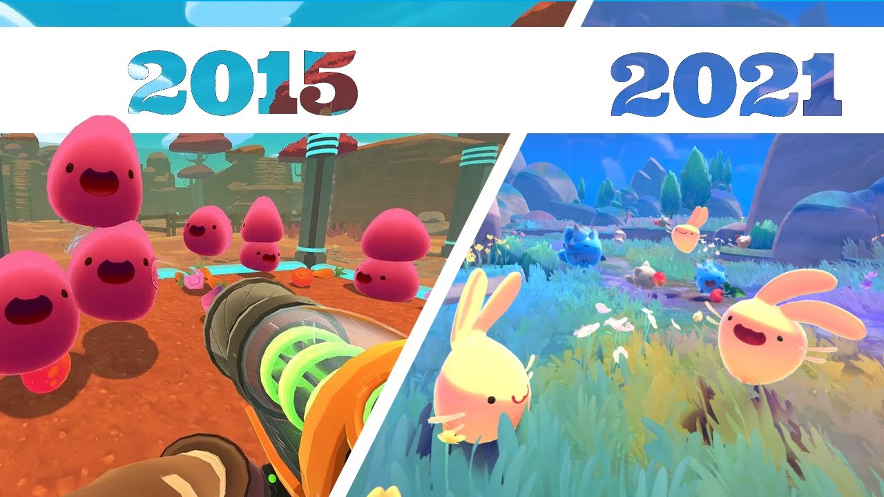 The Evolution of Slime Rancher 2015-2021
