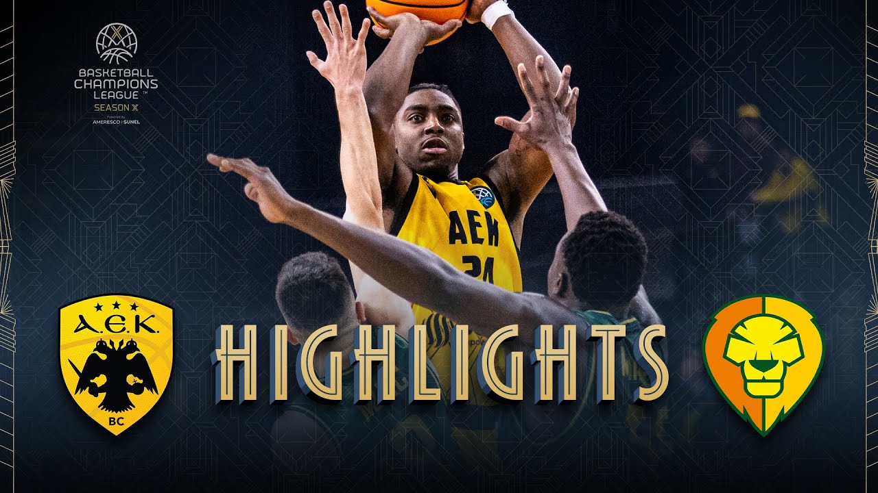 AEK BC v Patrioti Levice | Highlights | #BasketballCL 2025-26