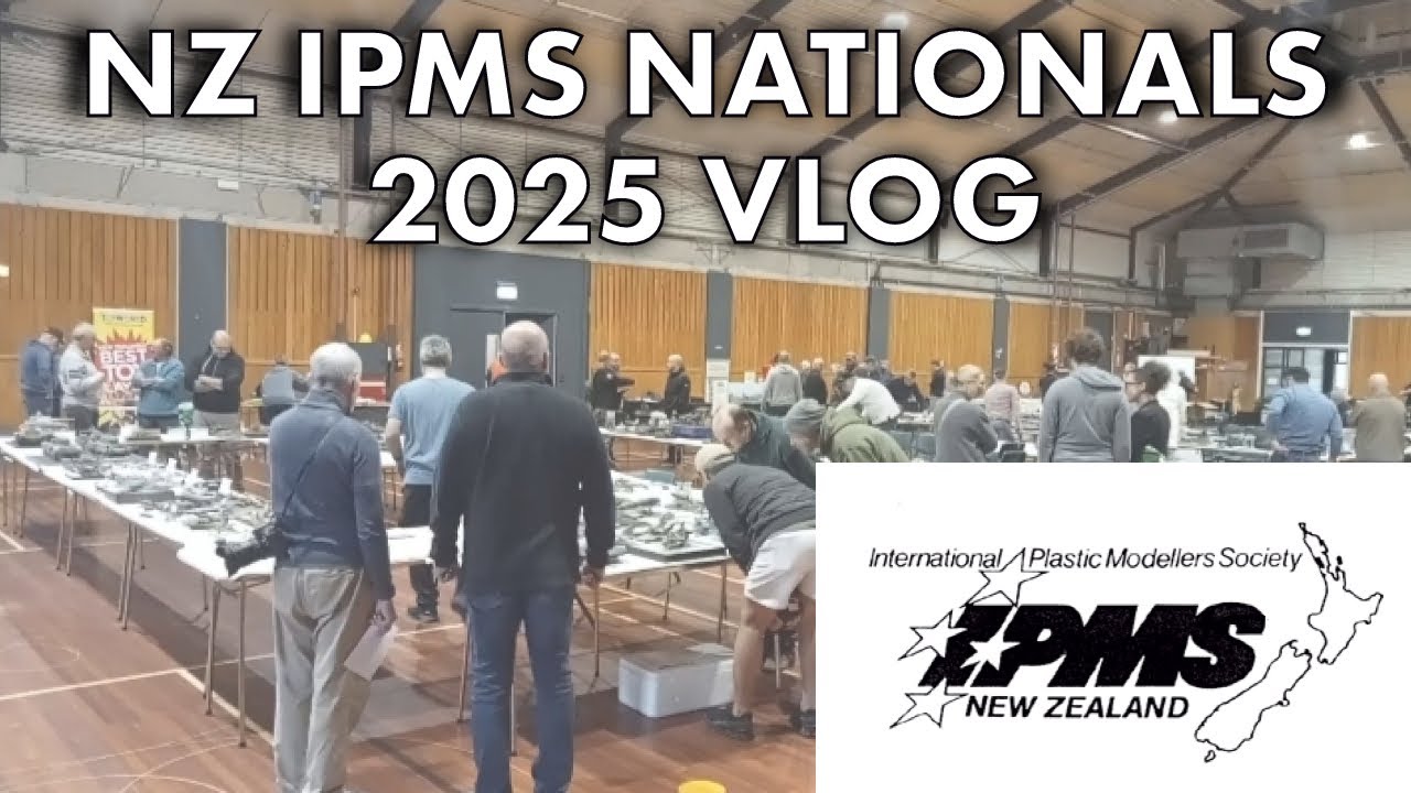 Видеоблог о национальном чемпионате Новой Зеландии IPMS 2025