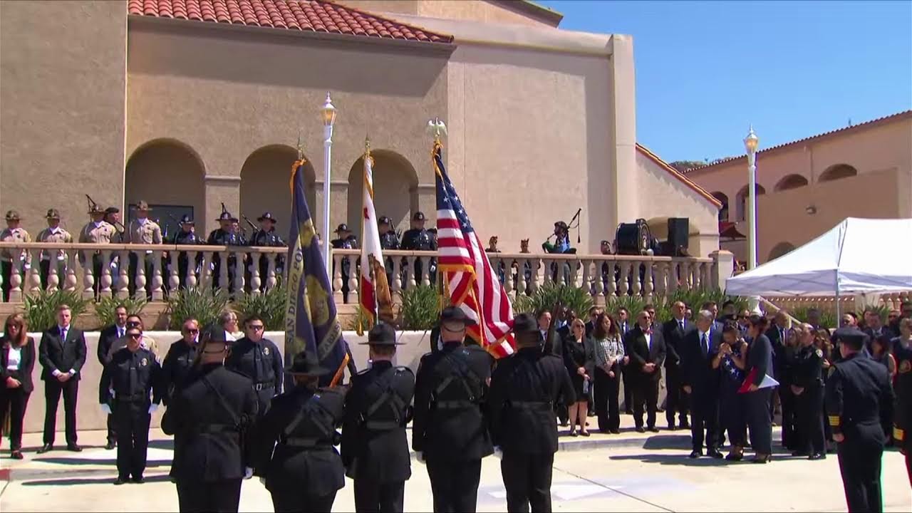 LIVE: Funeral underway for fallen San Diego police officer Austin Machitar