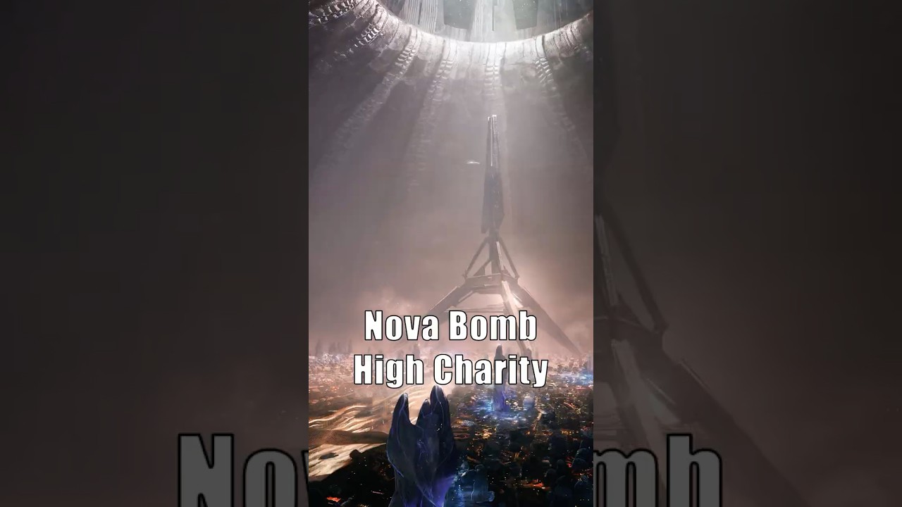 Давайте просто взорвём Нова-бомбой Хай Чарити #halo #halolore