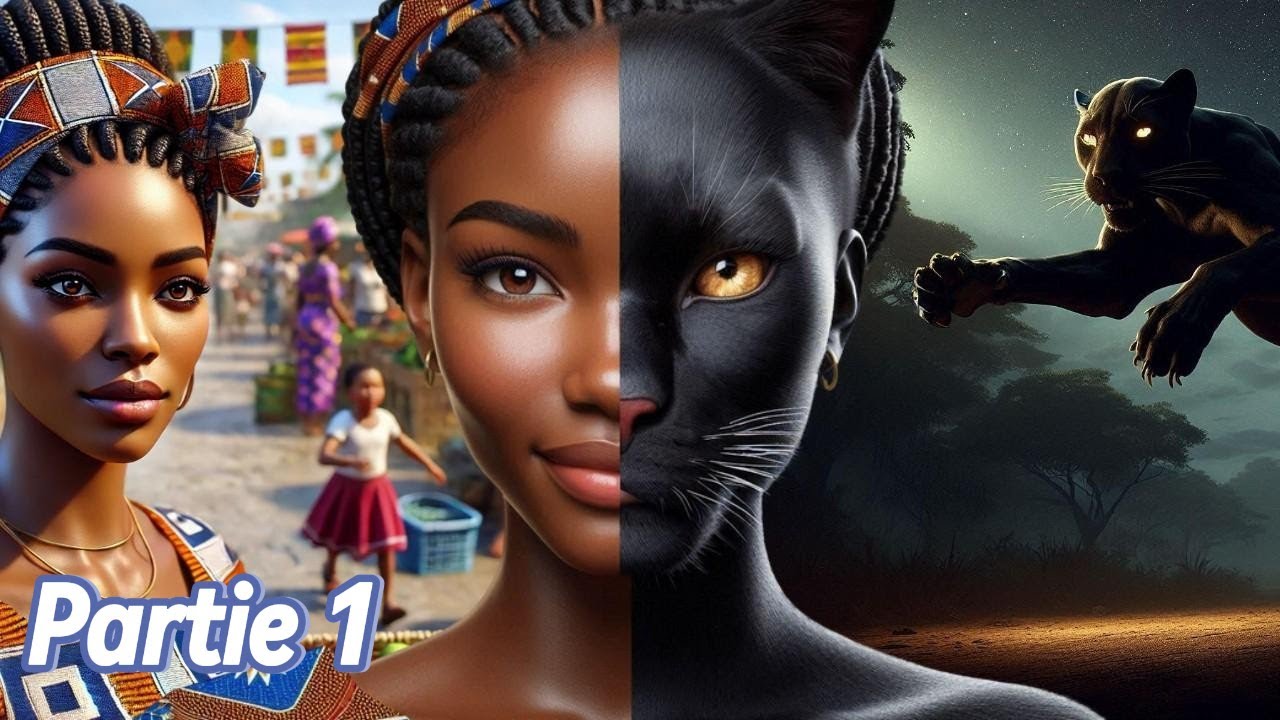 Femme en Journ&eacute;e, Panth&egrave;re La Nuit. Ce Qu'elle Fait Dans la Nuit va Vous Choquer ! Conte Africain