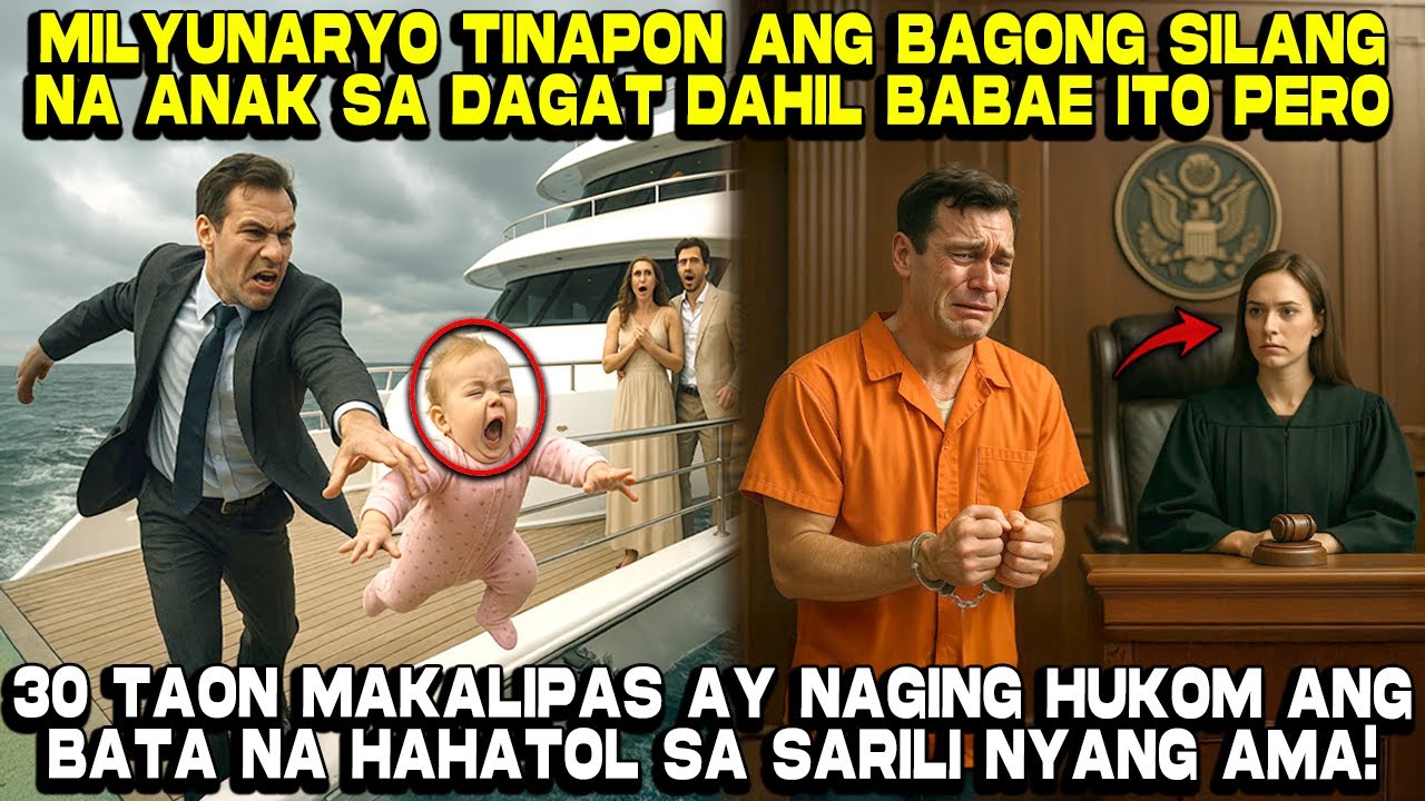 Milyunaryo Tinapon ang Bagong Silang Nyang Anak sa Dagat dahil Babae ito, Pero...