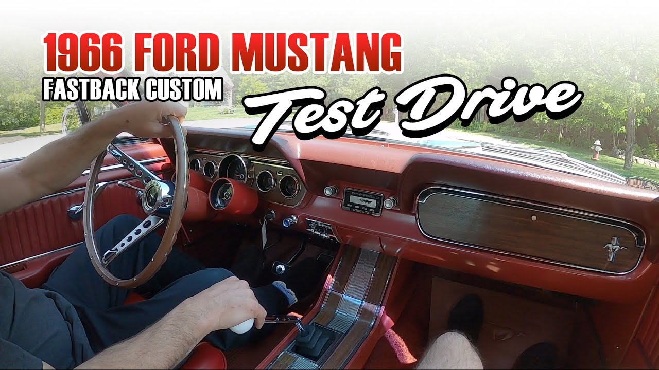1966 Ford Mustang Fastback Custom Test Drive